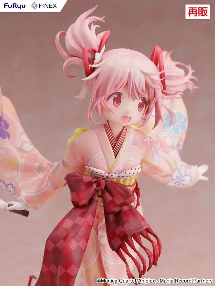 Puella Magi Madoka Magica Side Story Magia Record PVC Statue 1/7 Madoka Kaname Kimono Ver. 22 cm